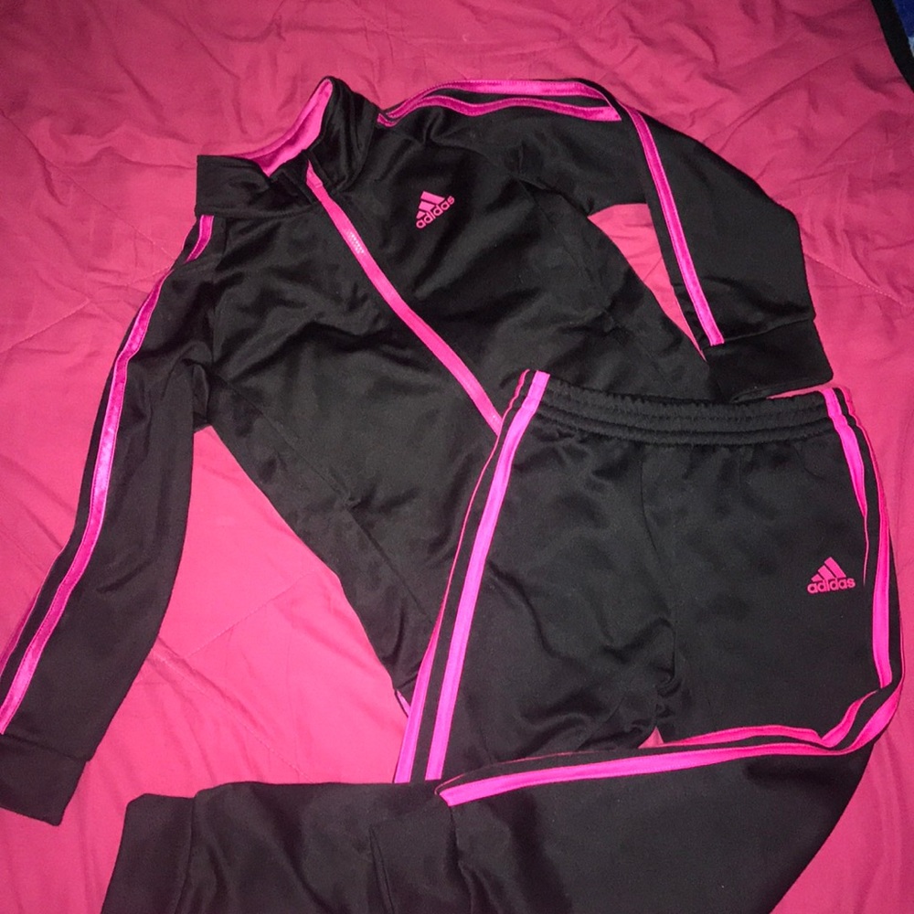 Adidas track suit toddler